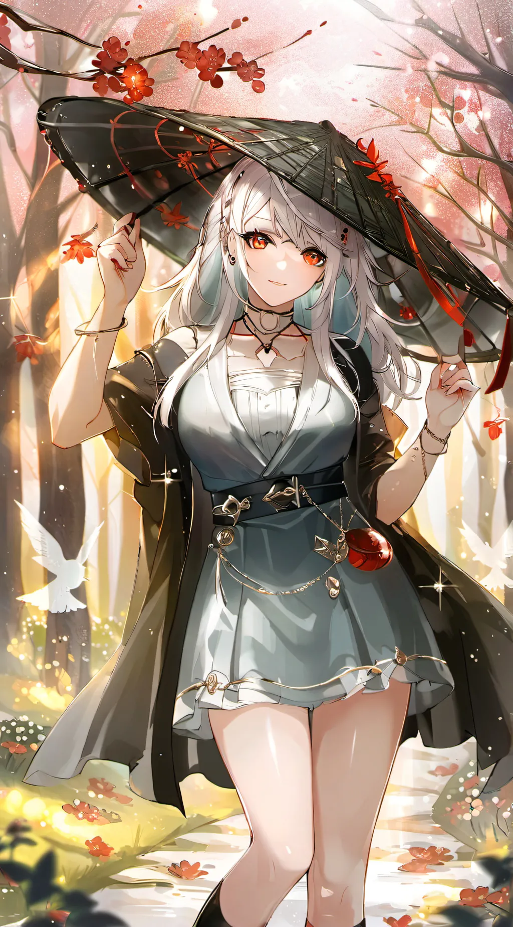 ai character: Jennifer  background