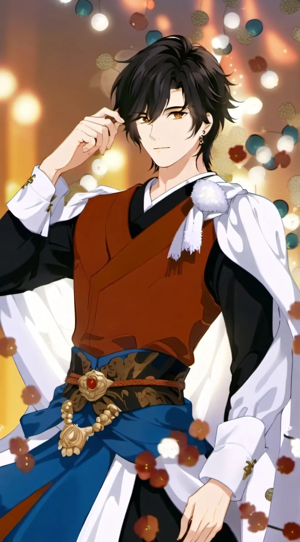 ai character: leo background