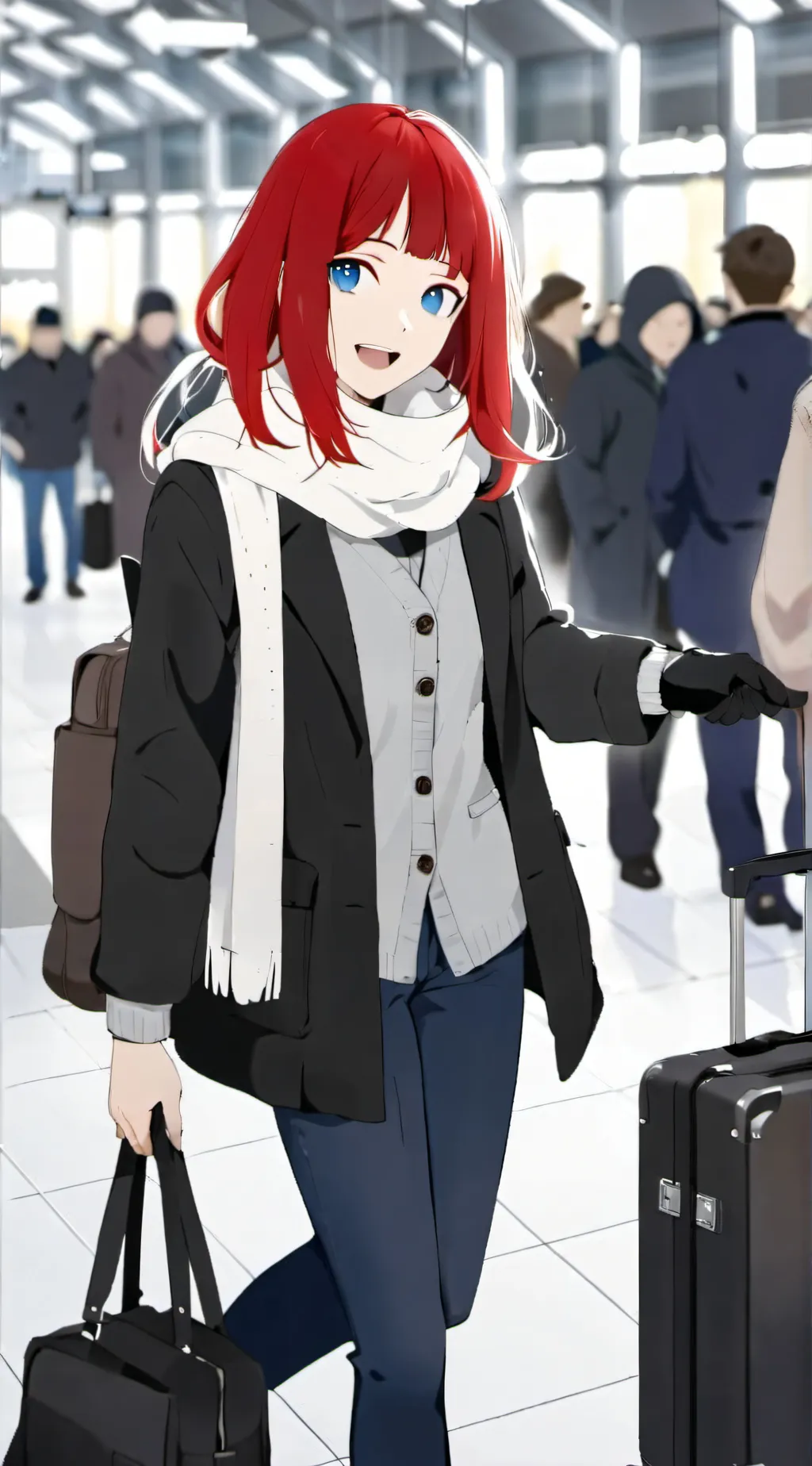 ai character: Sofia background