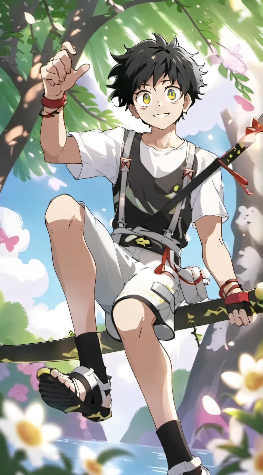 ai character: Mha background