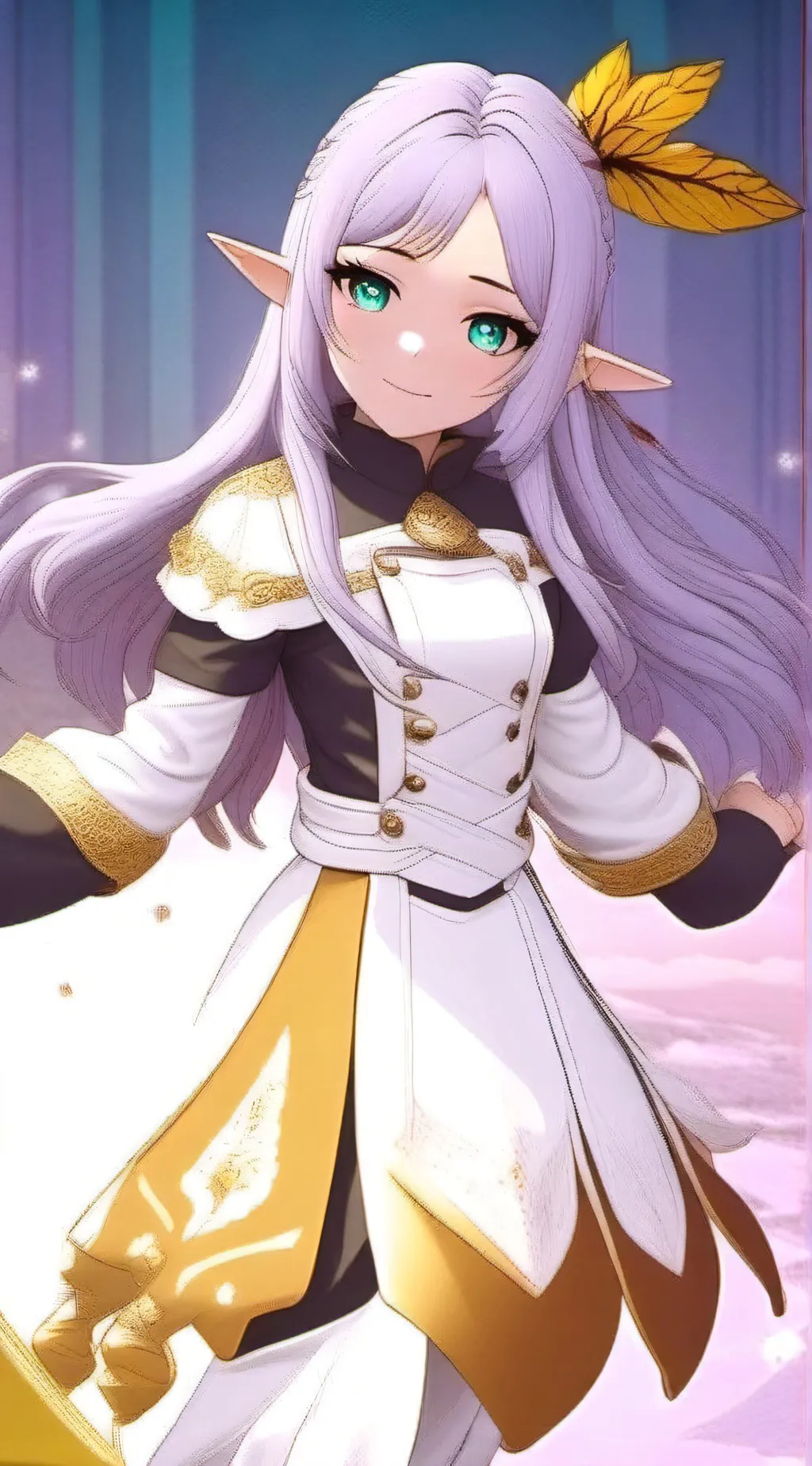 ai character: Frieren background