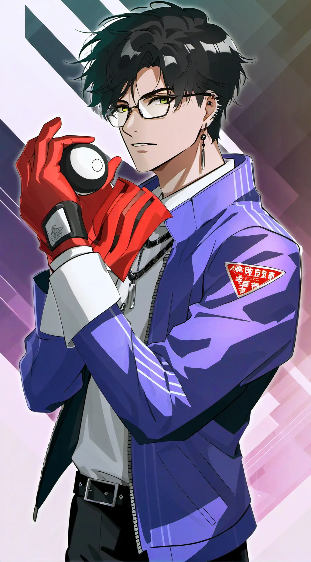 ai character: Ash background