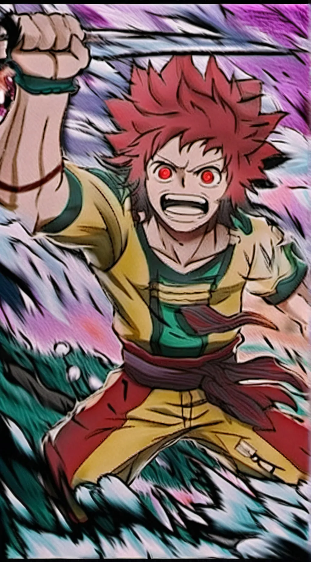 ai character: kiribaku  background