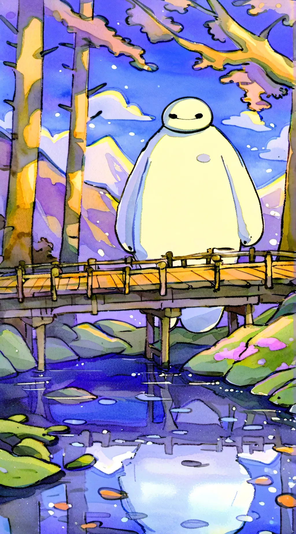 ai character: Big hero six background