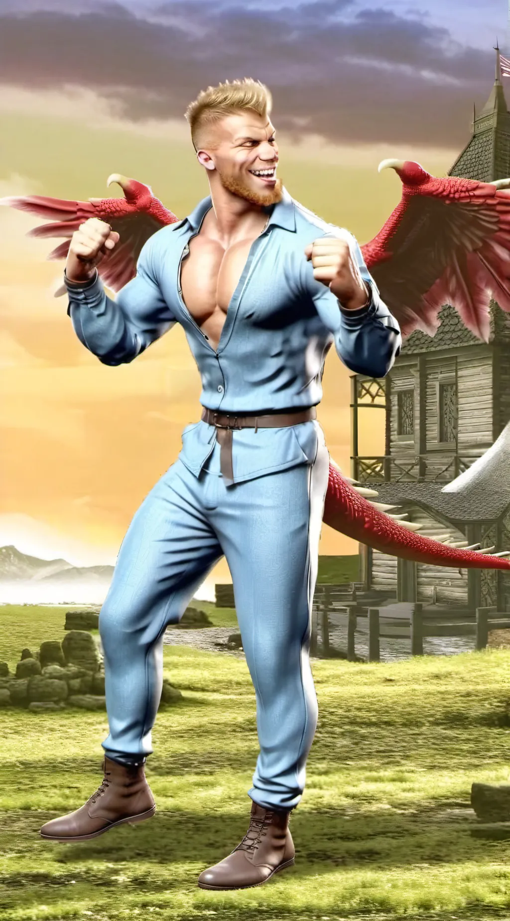 ai character: Benning  background