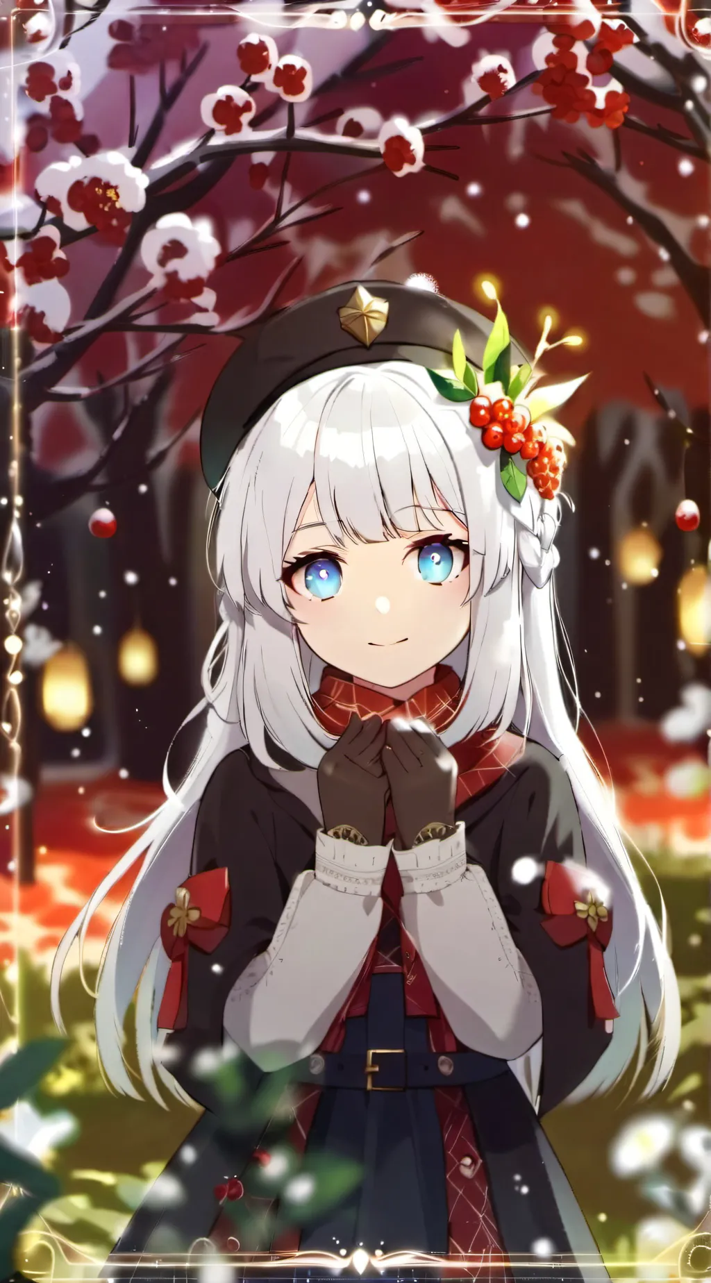 ai character: Audrey  background