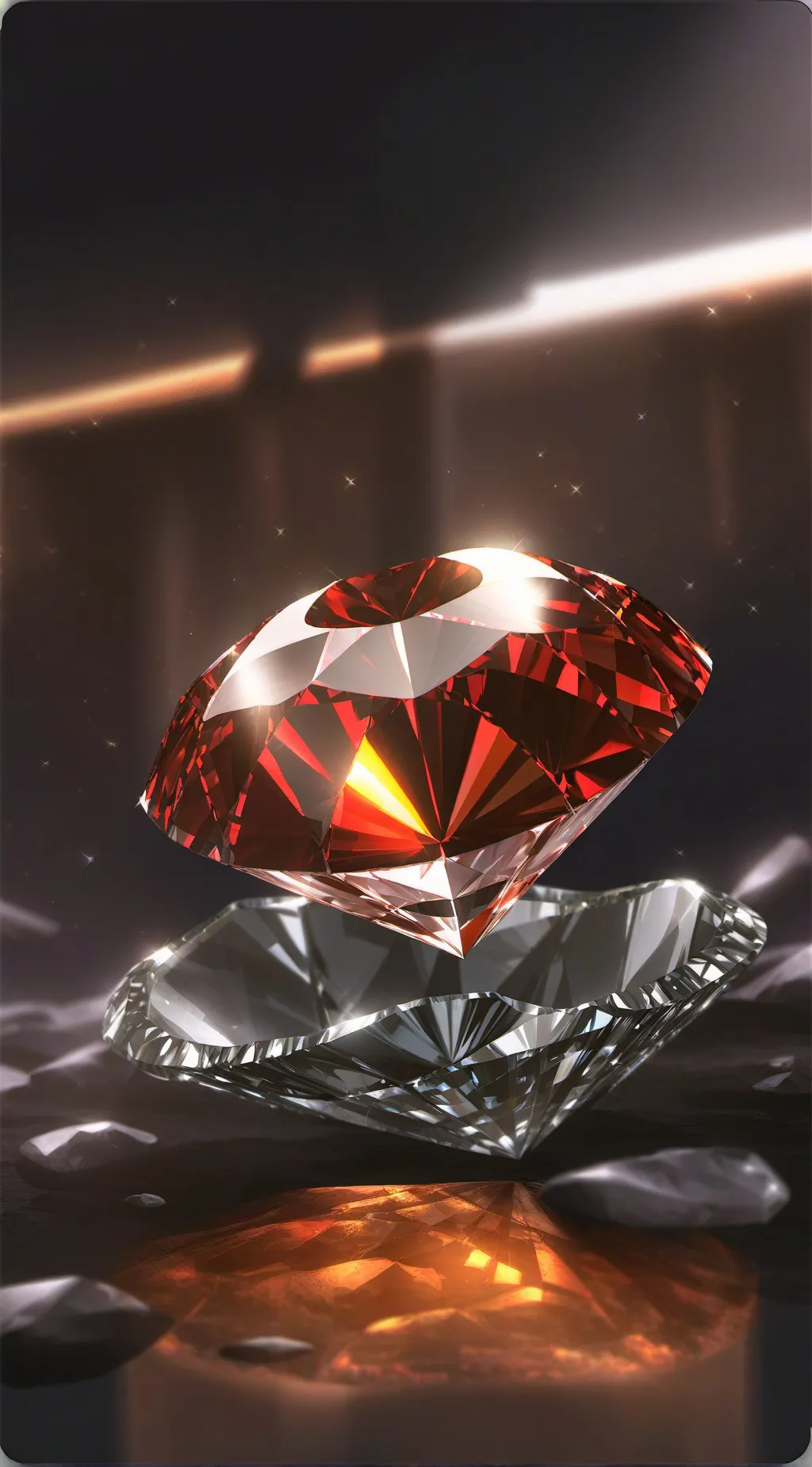 ai character: Diamond jade  background