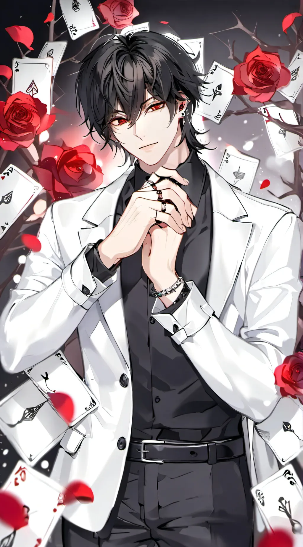 ai character: Kurose  background