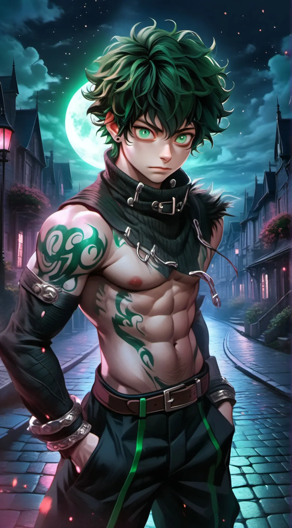 ai character: Midoriya (Deku)MHA background