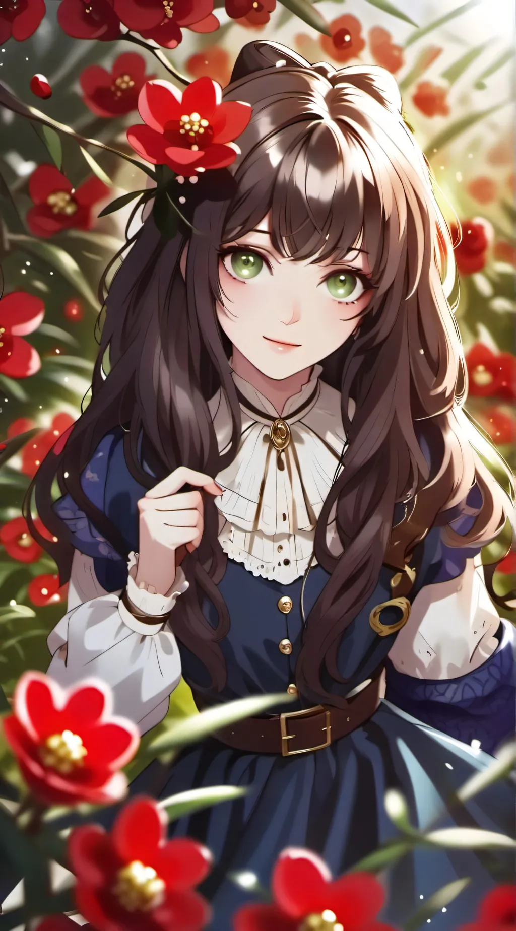 ai character: Melody  background