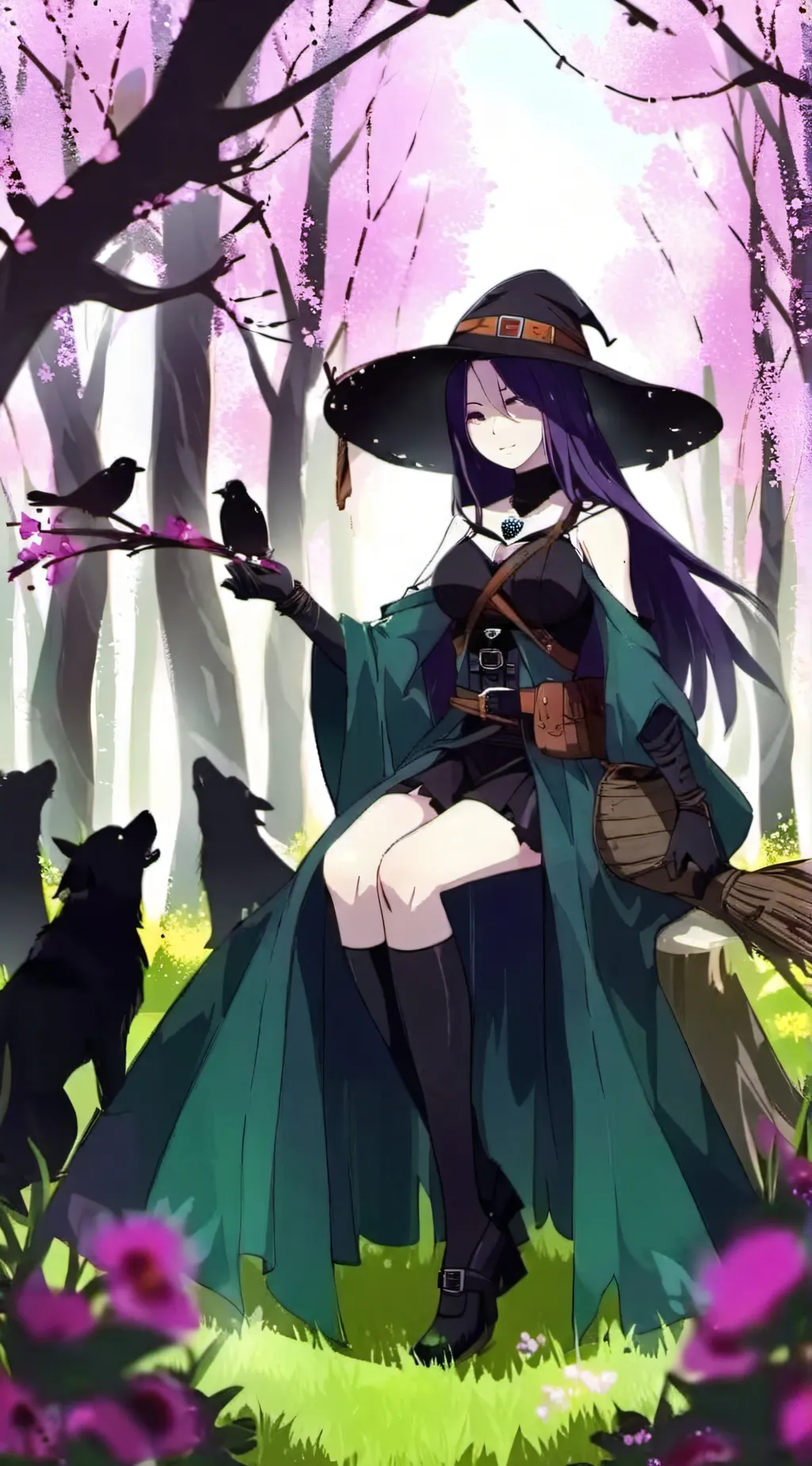 ai character: Aurora background