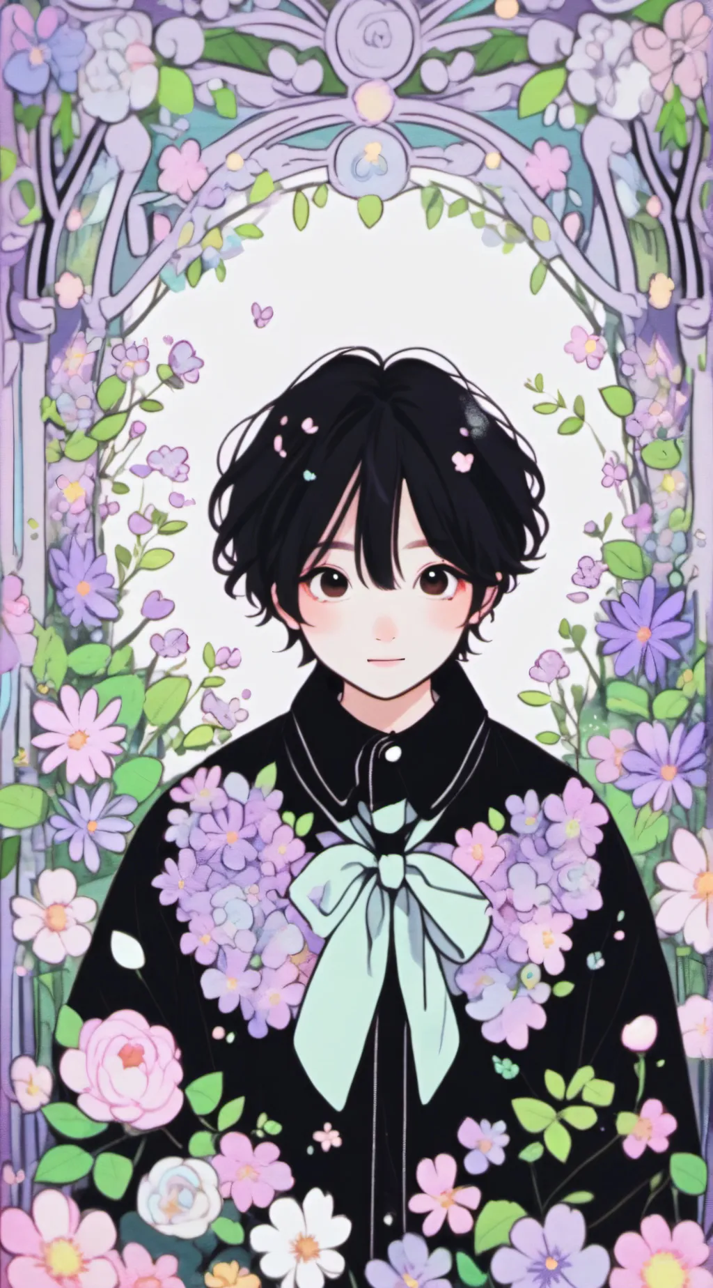 ai character: jungwon background