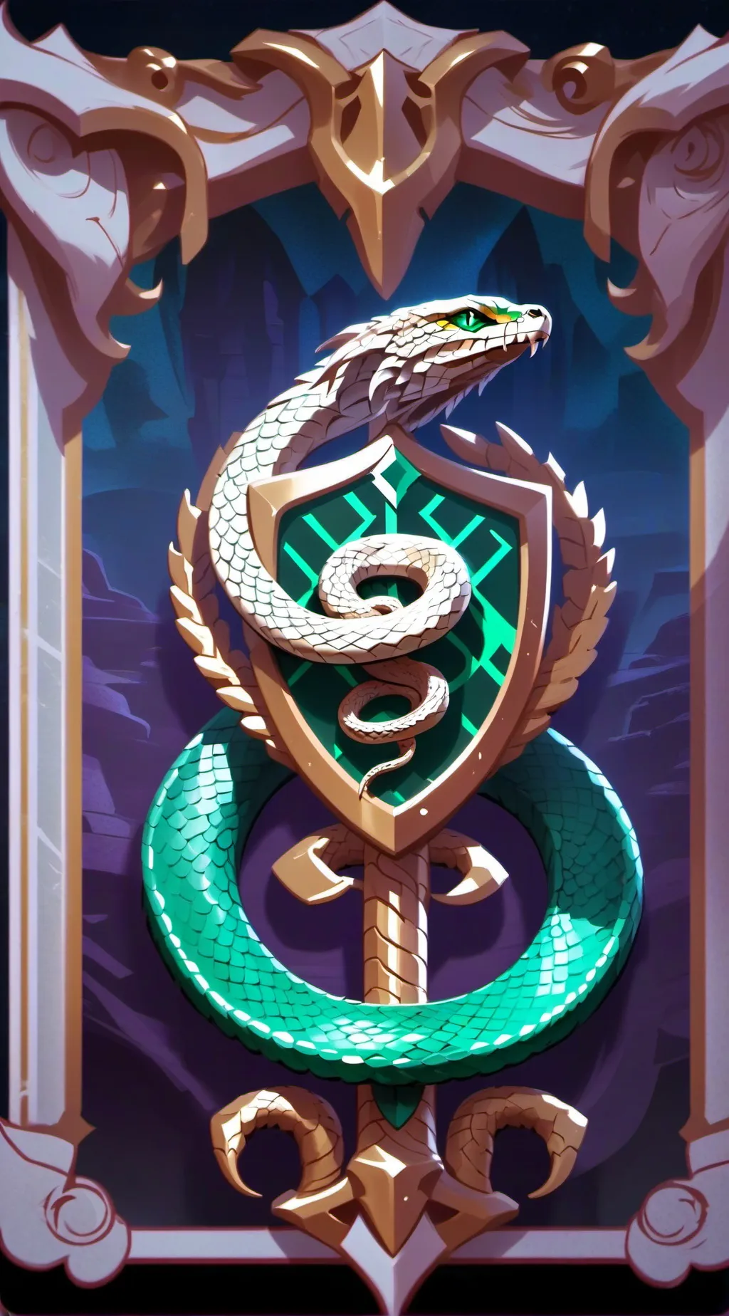 ai character: slytherin gang  background