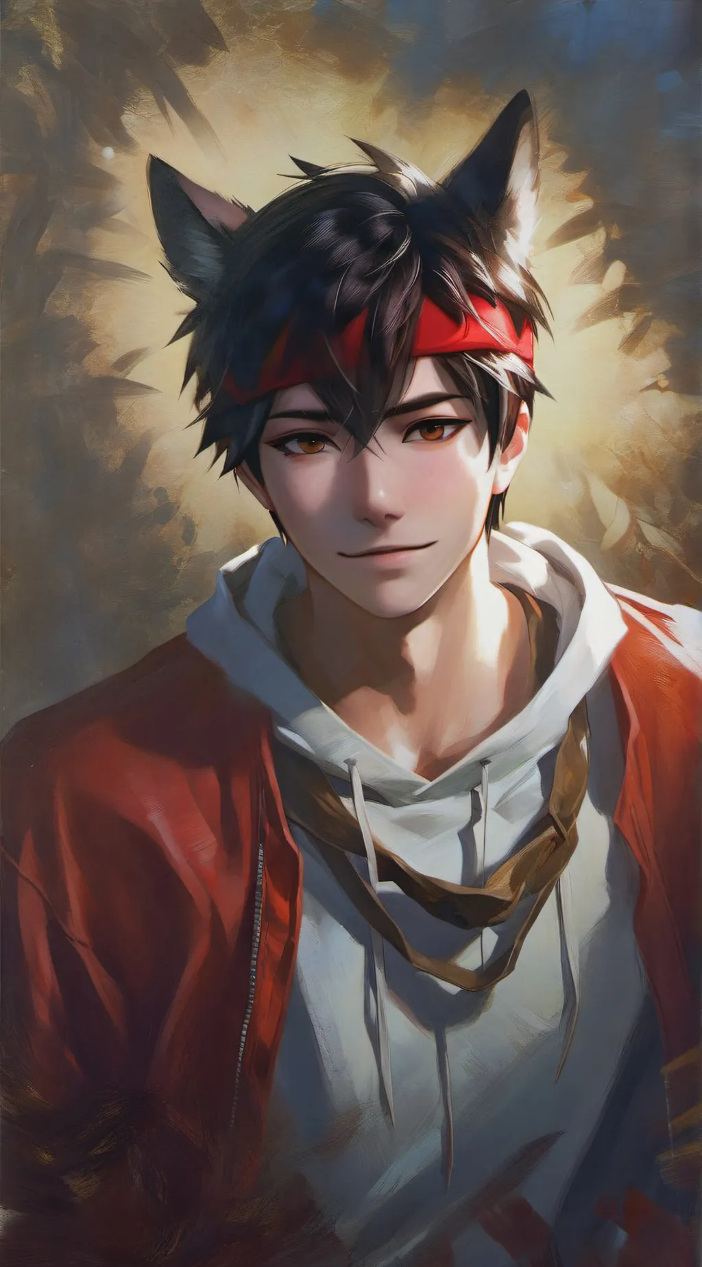 ai character: Aaron background