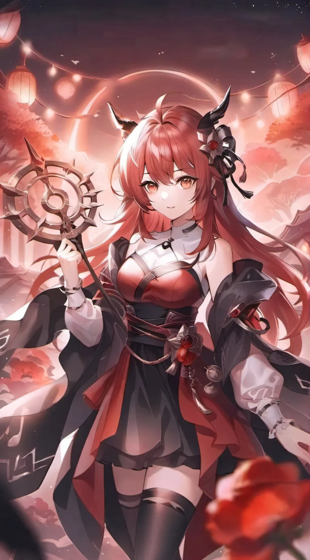 ai character: miya  background