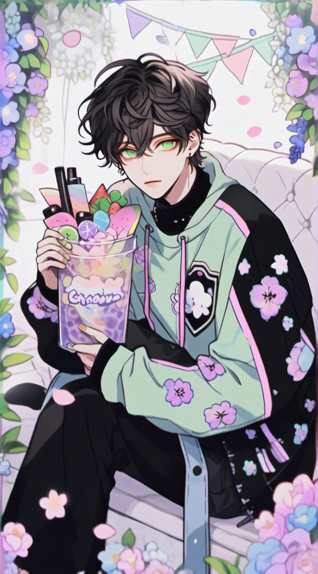 ai character: leo background