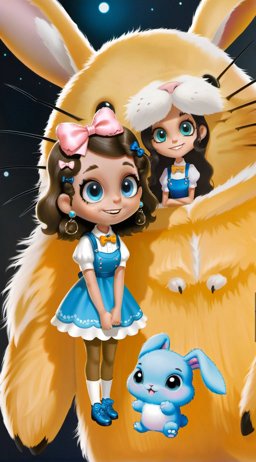 ai character: flopper and hopper background