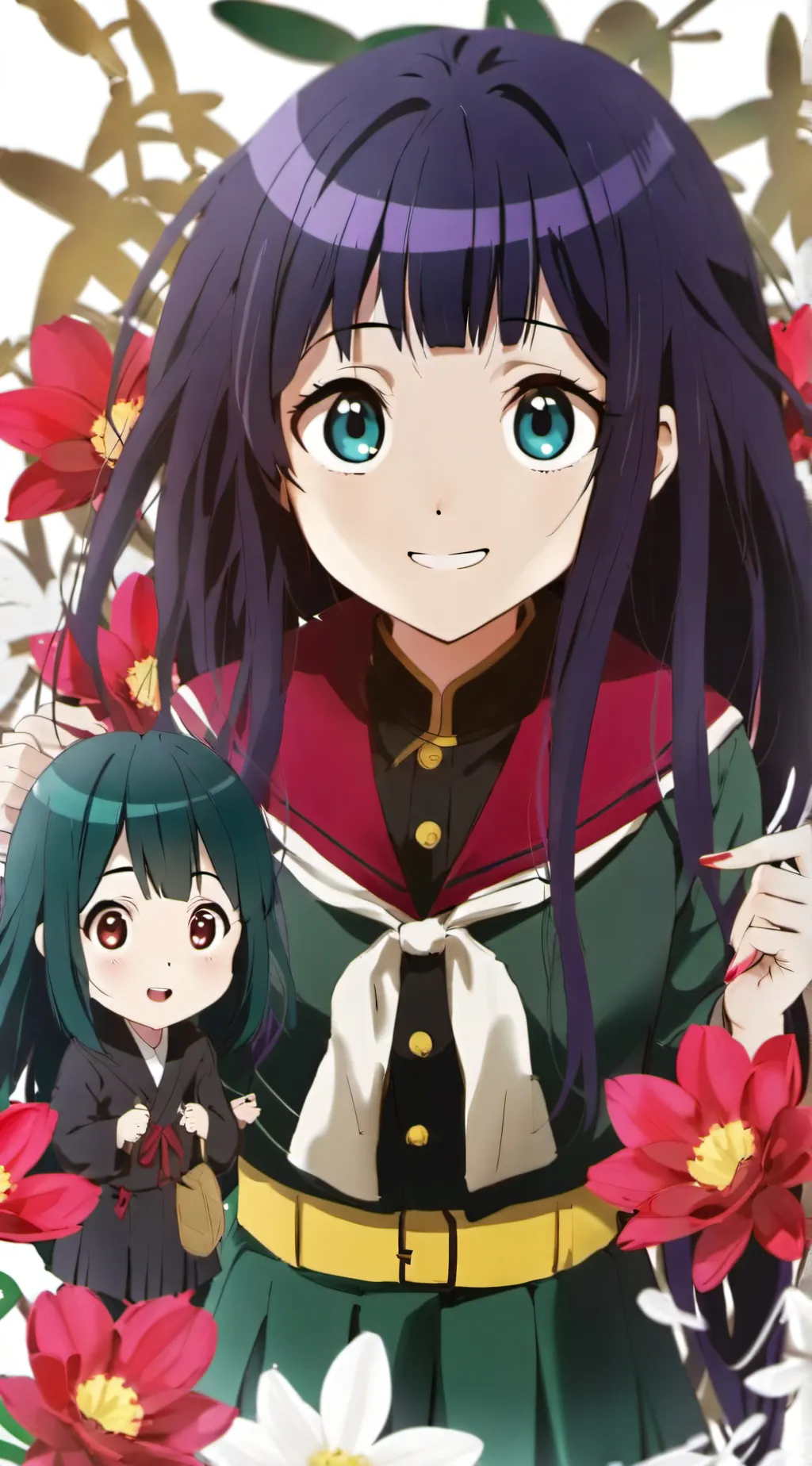 ai character: Hashira/D.S girls background