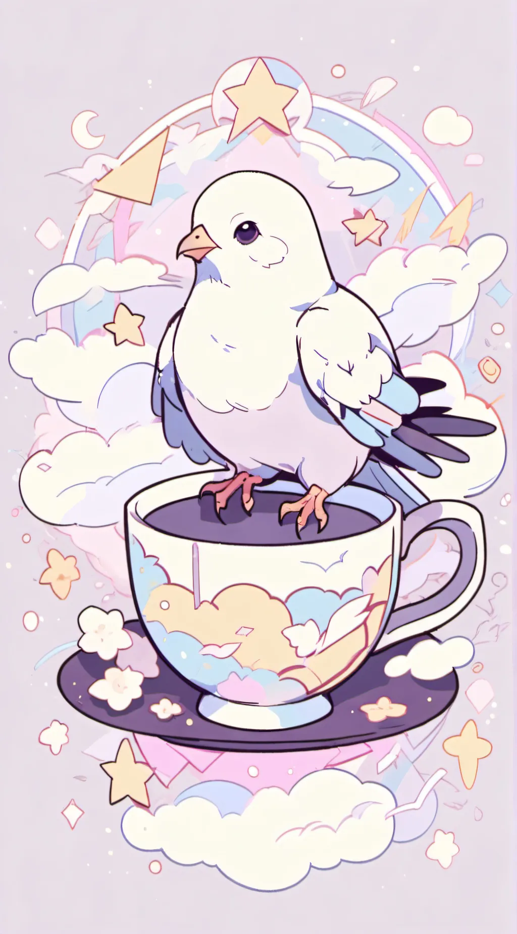 ai character: Lumi background