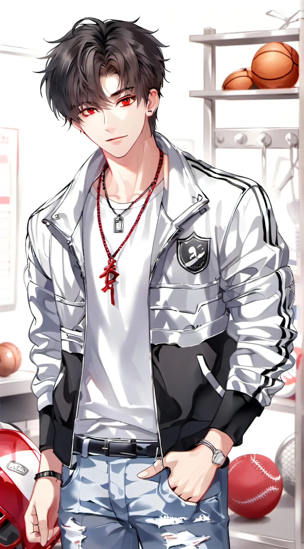 ai character: Leo background