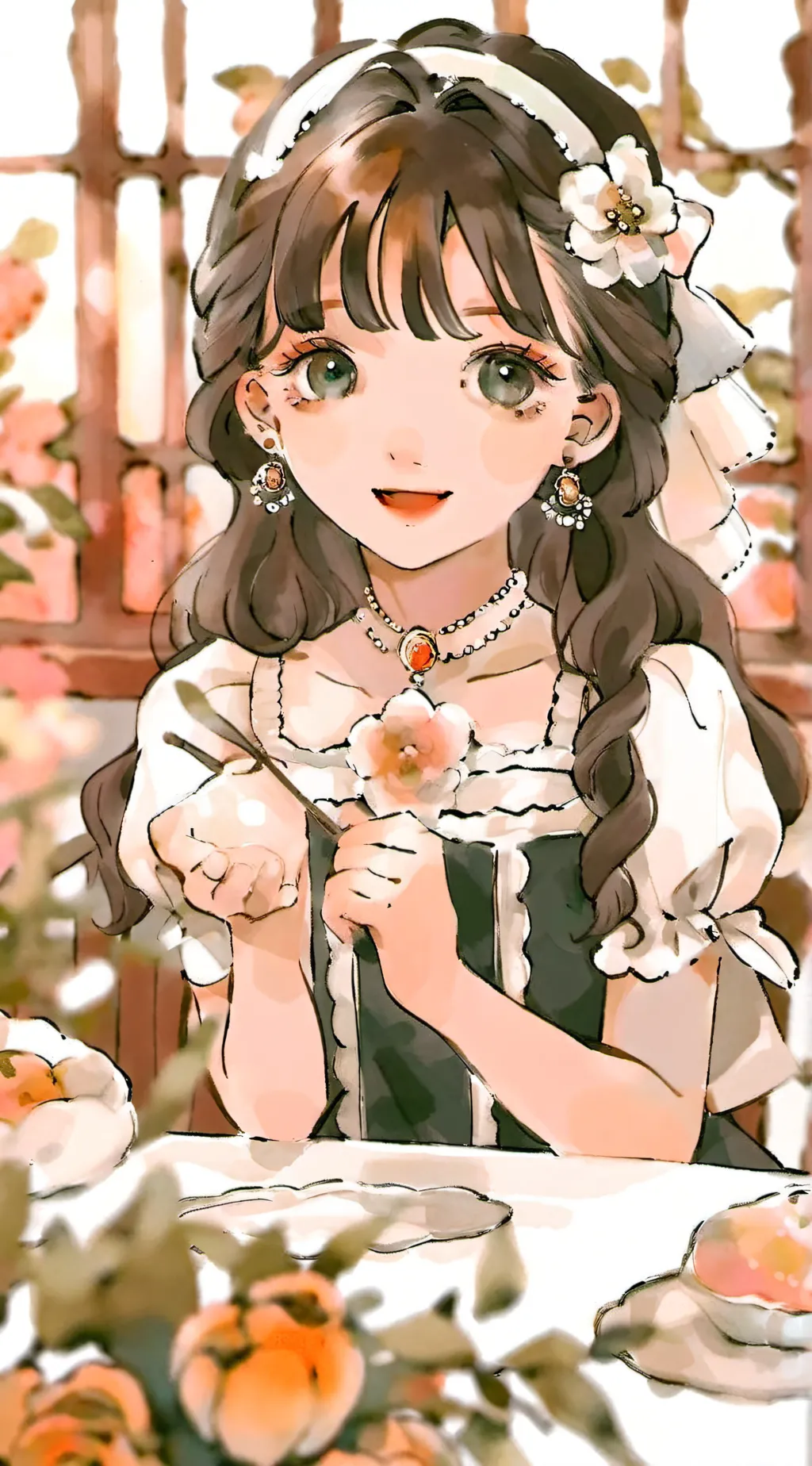 ai character: Vent place ❤️ background