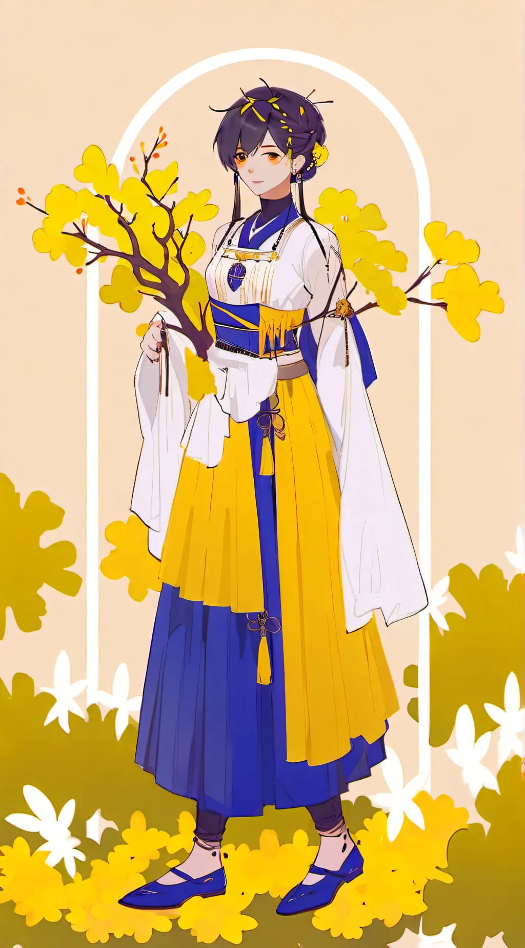 ai character: mika background