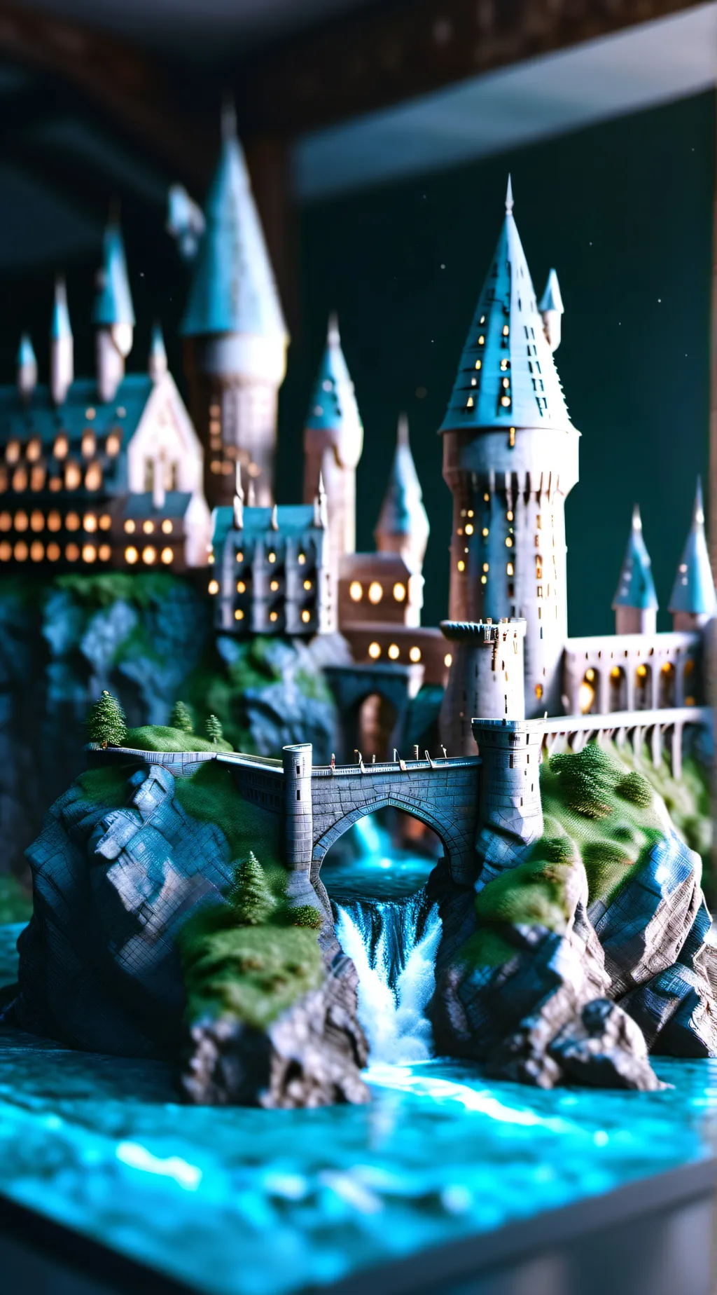 ai character: Hogwarts:) background