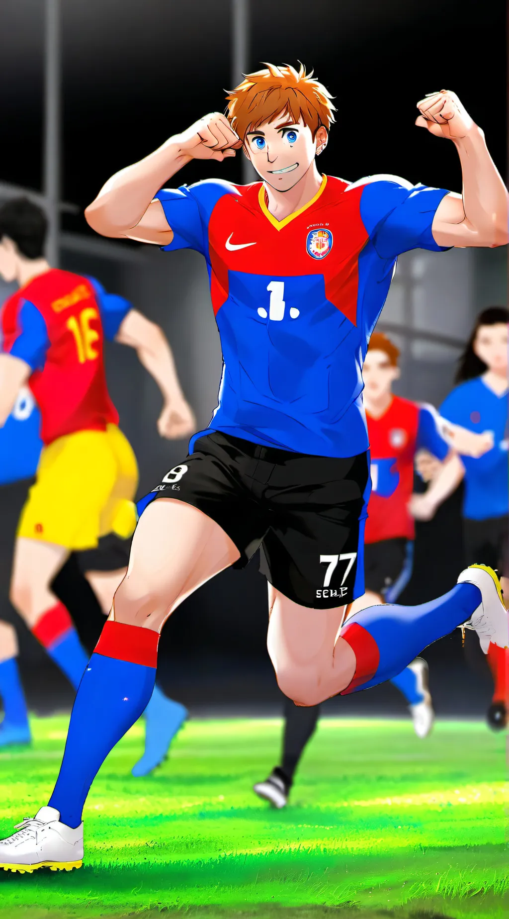 ai character: Super Mario  background