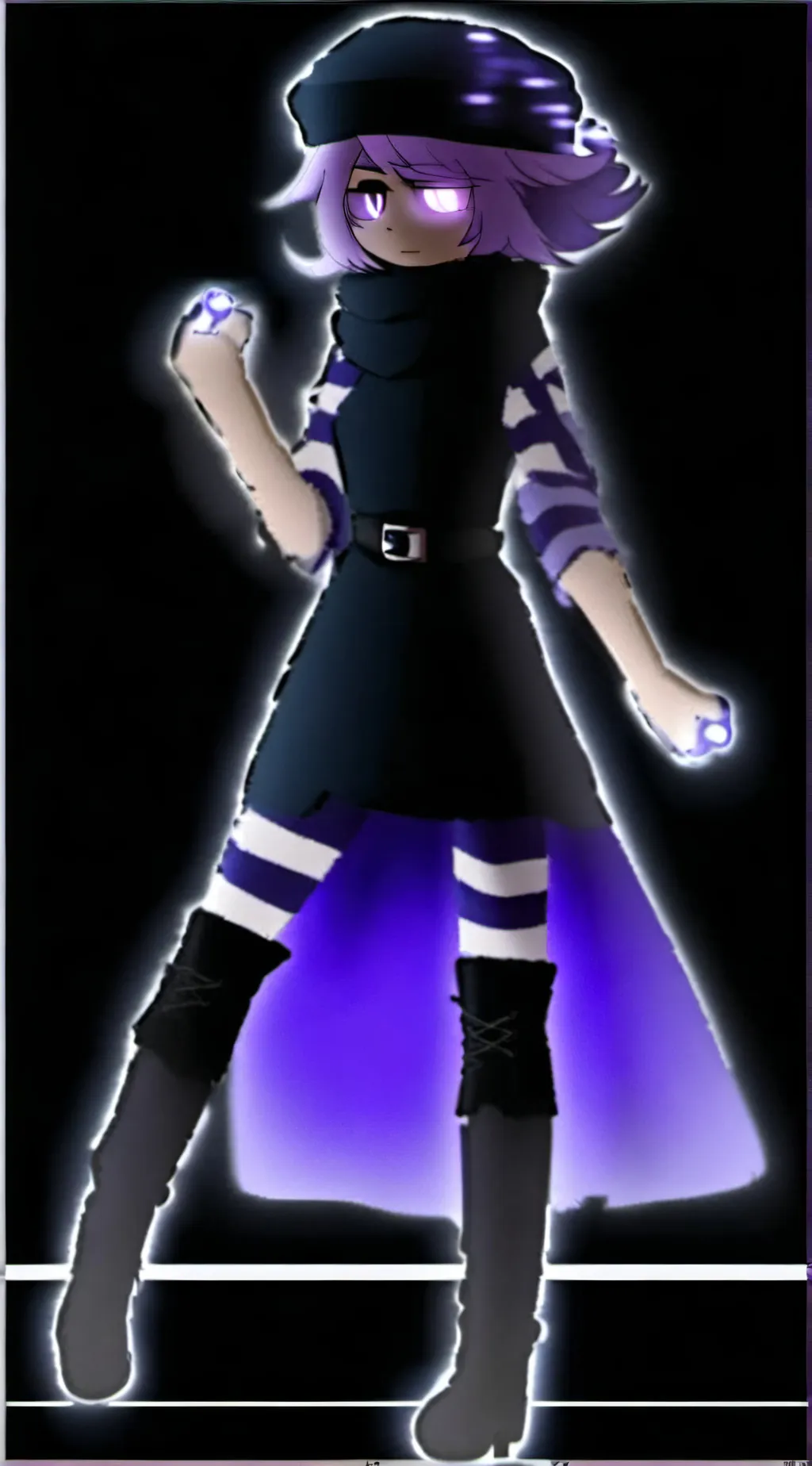 ai character: uzi background