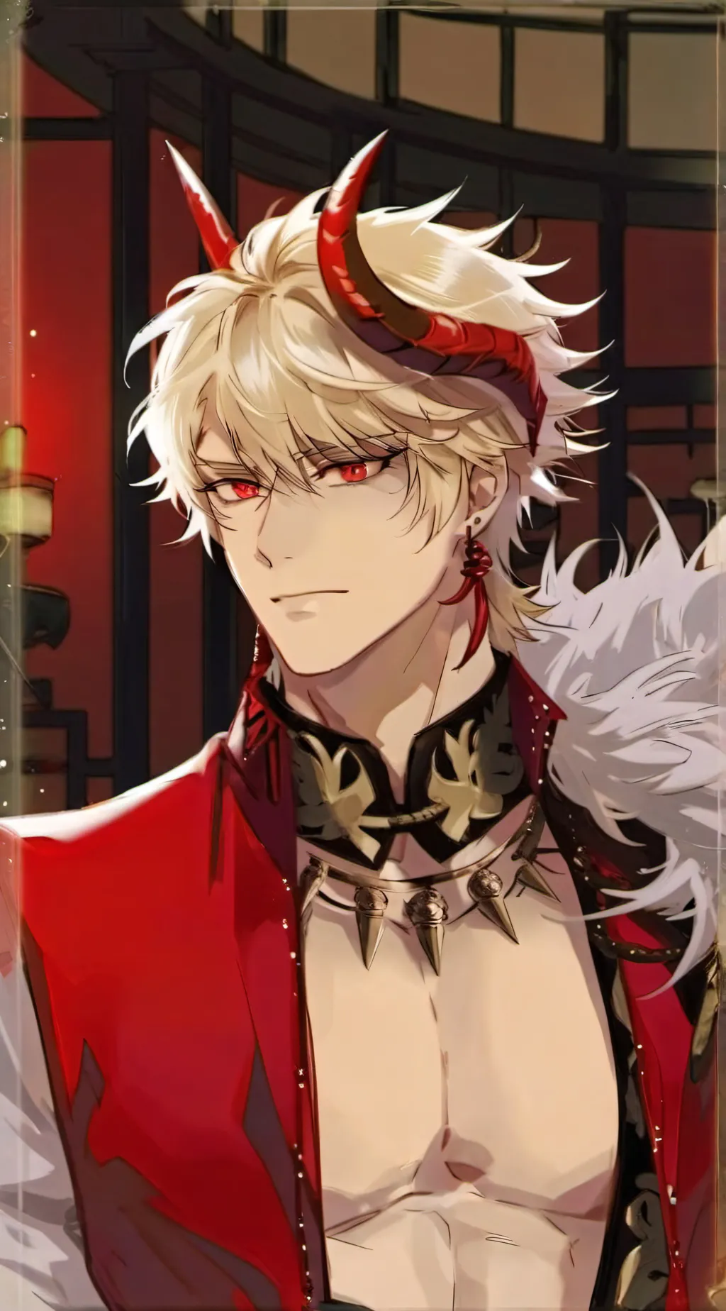 ai character: Devil Katsuki background