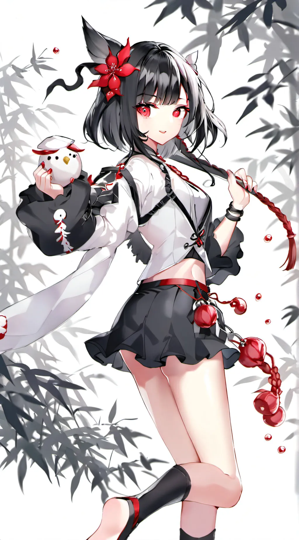 ai character: demon slayer background