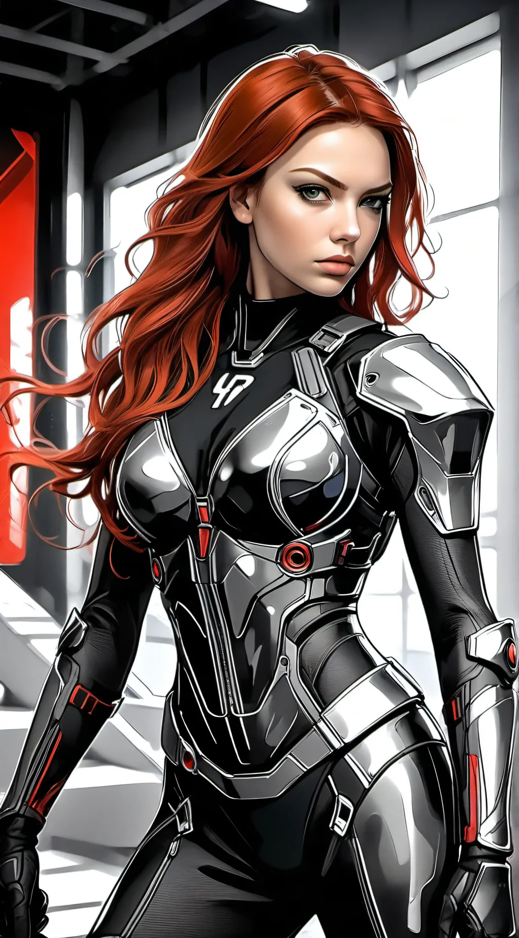 ai character: Natasha Romanoff  background