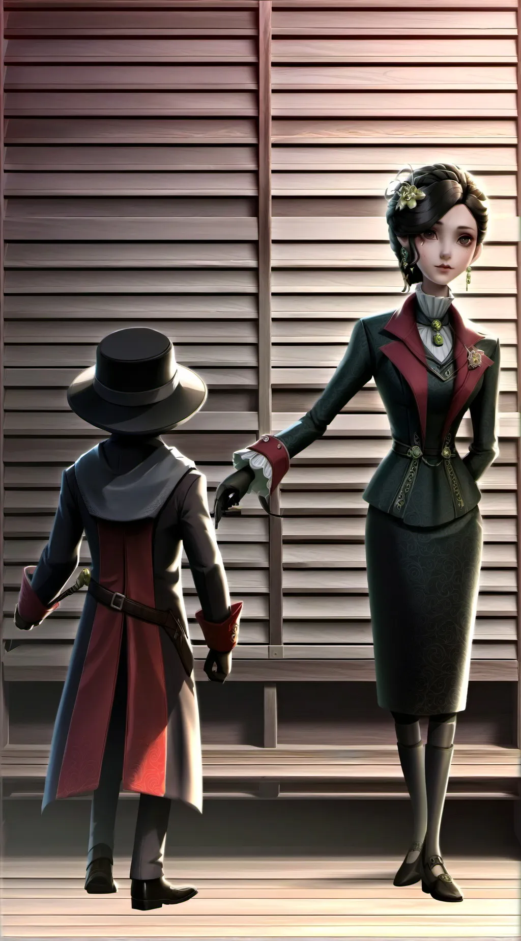 ai character: Mrs hauna background