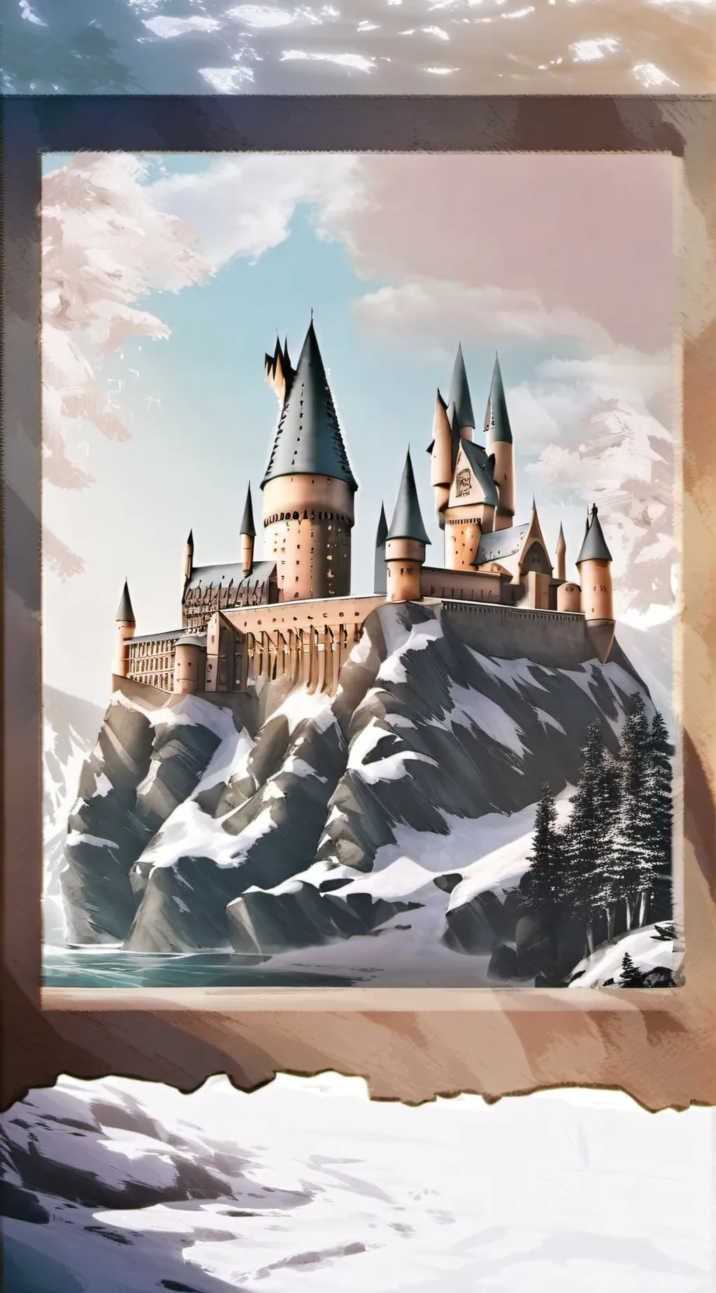 ai character: Harry Potter Set background