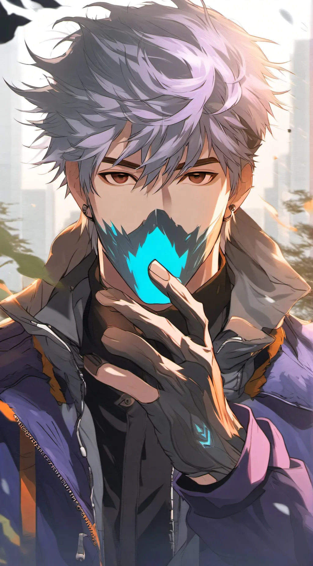 ai character: omen background