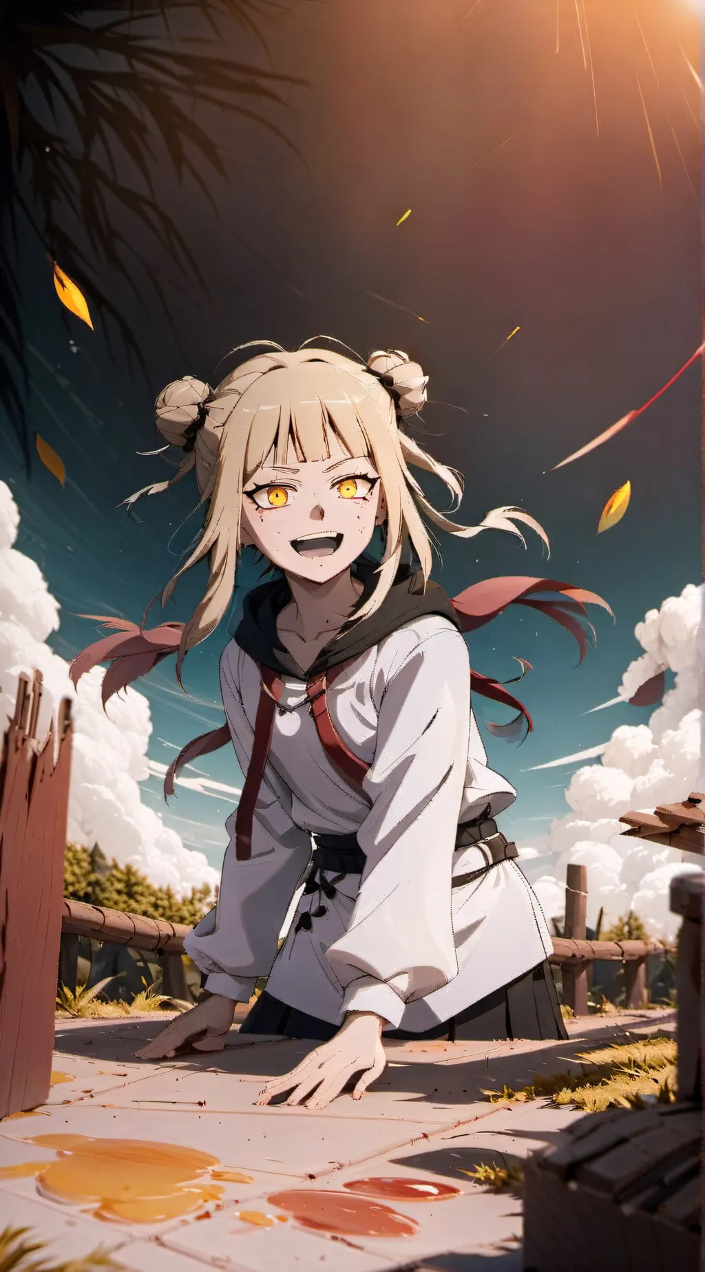 ai character: Toga background