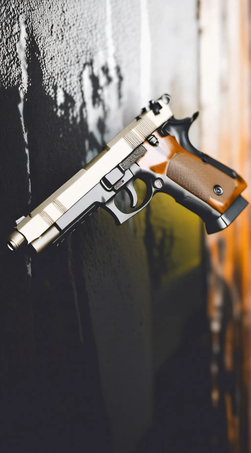 ai character: gun background