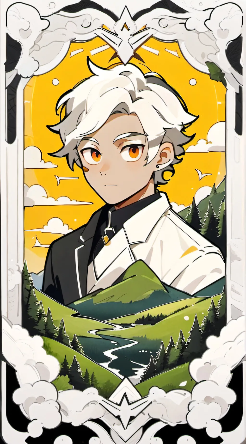 ai character: Hunter background