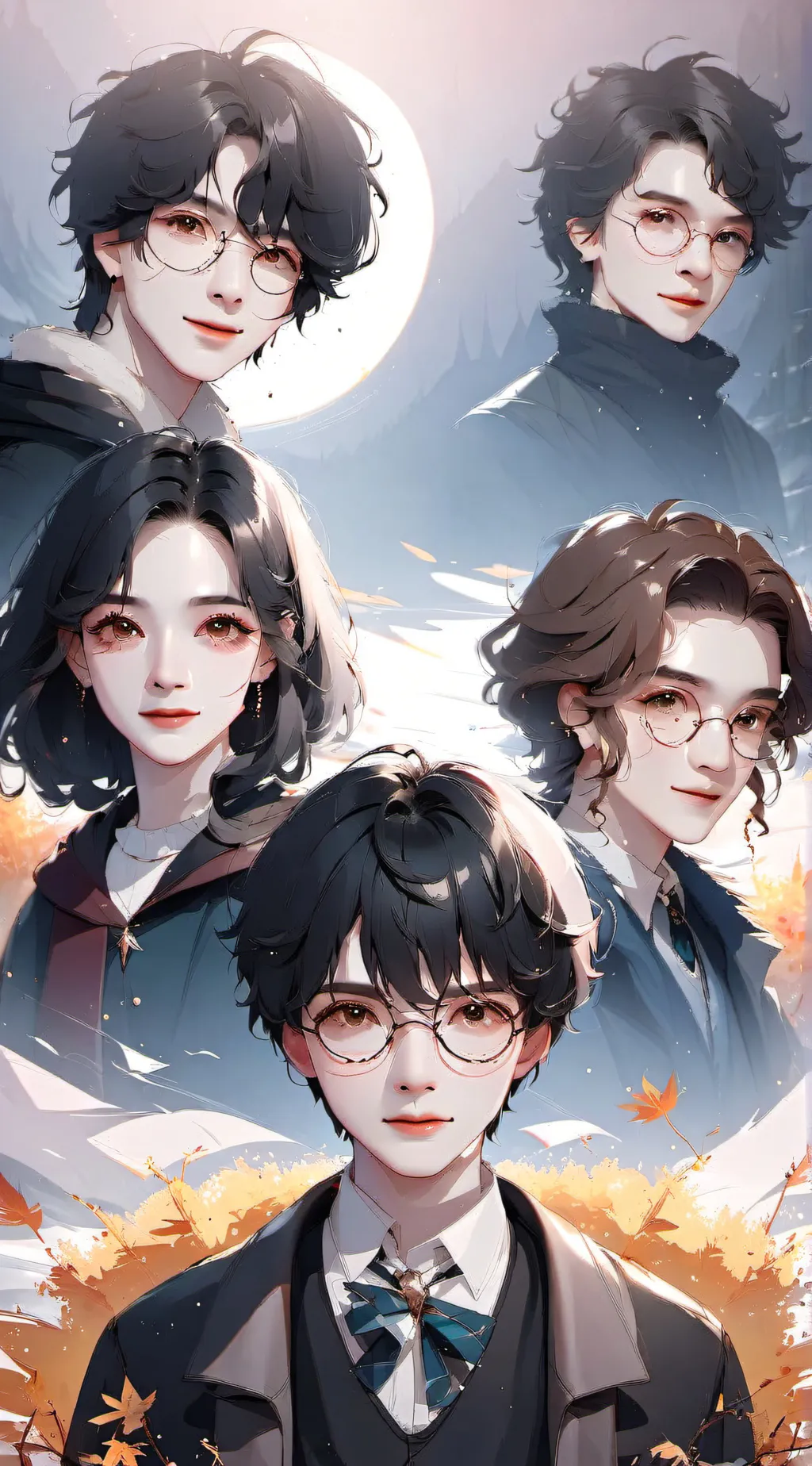 ai character: Harry potter background