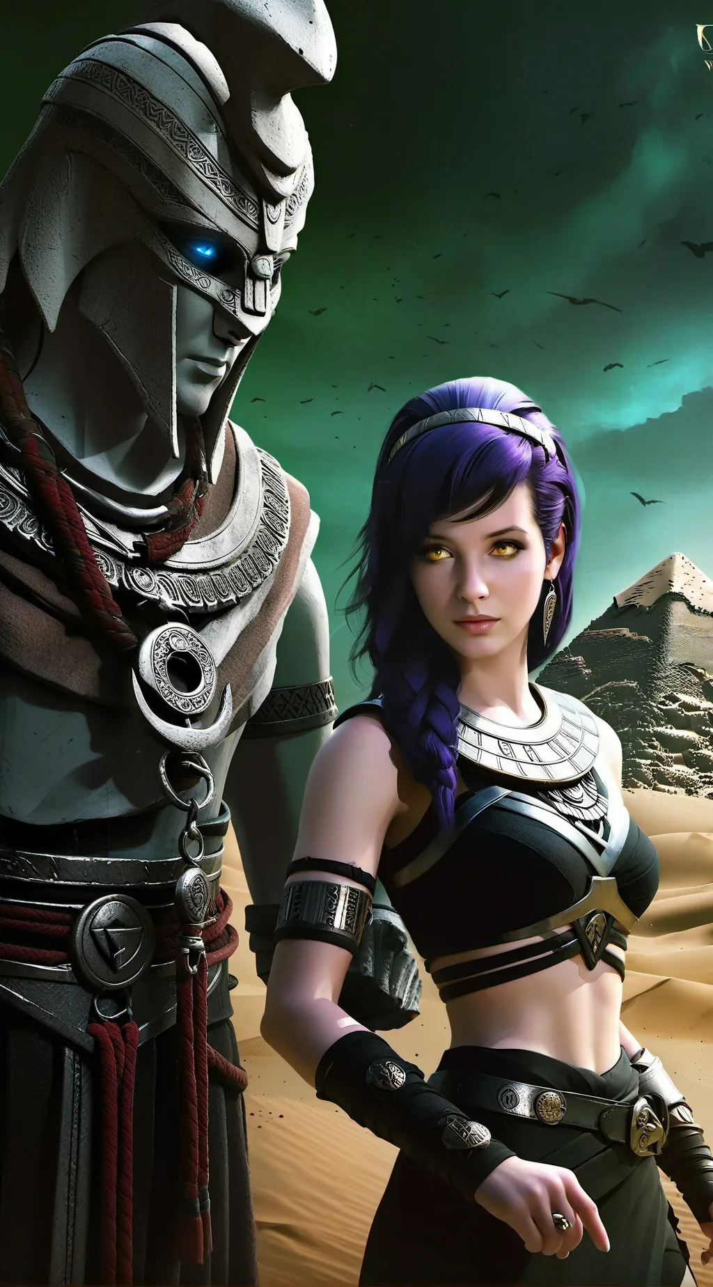 ai character: Yamari  background