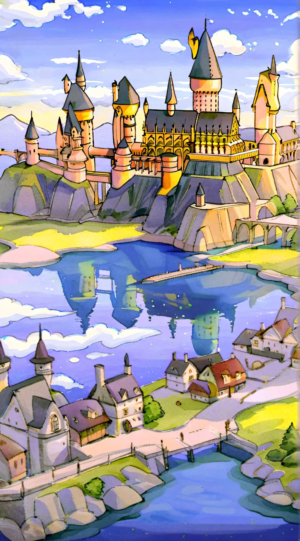 ai character: Harry Potter background