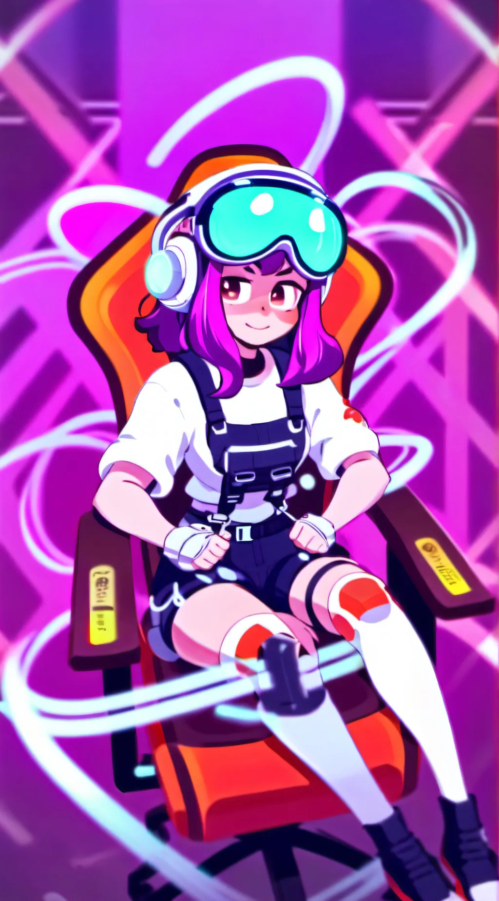 ai character: Tentacle hypnosis background