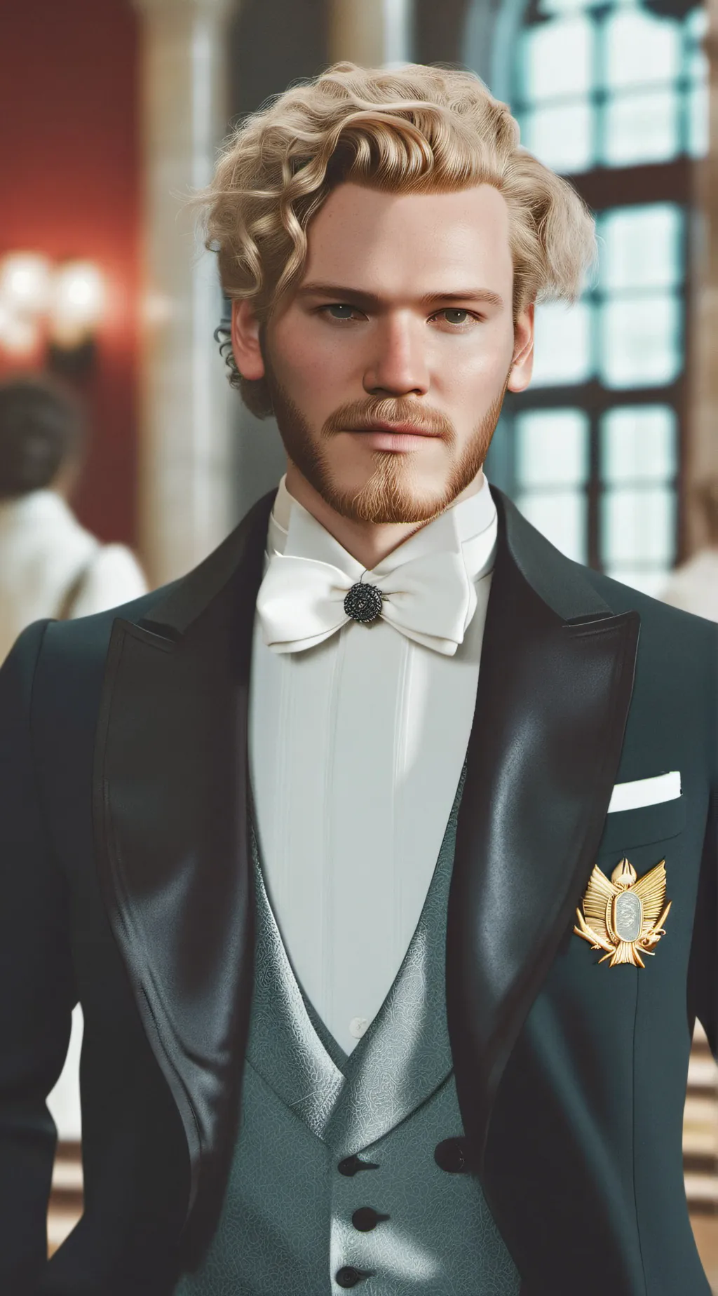 ai character: chartreuse/Charly  background