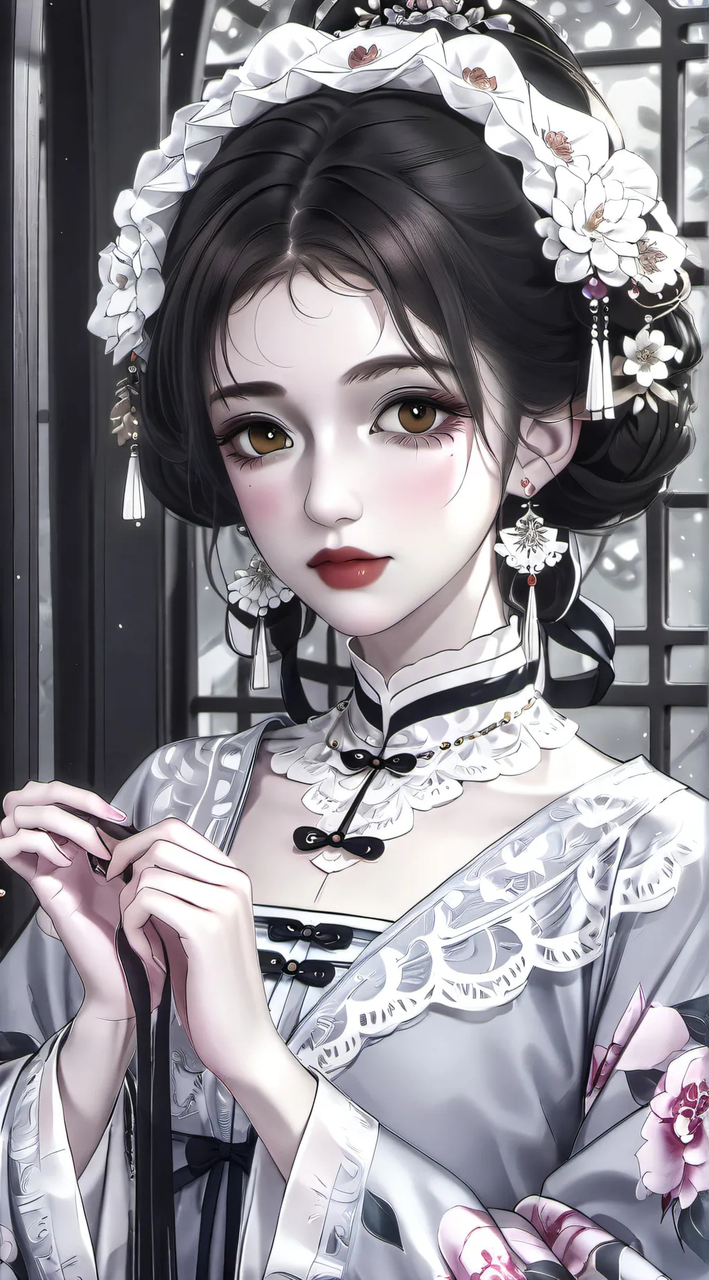 ai character: Akari background