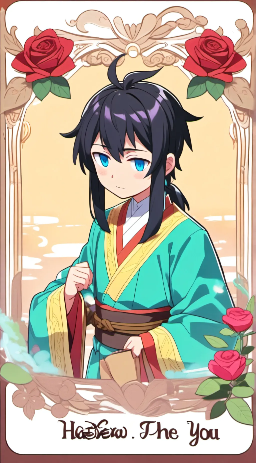 ai character: Muichiro POOKIE🩵 background
