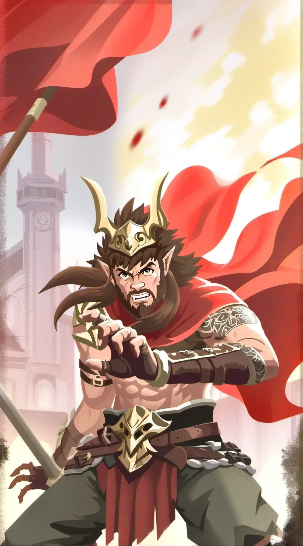 ai character: Wild Boy background
