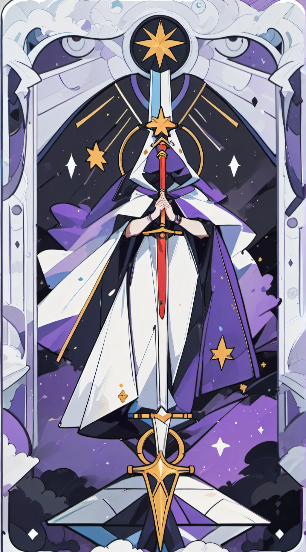 ai character: basd off a gacha  background