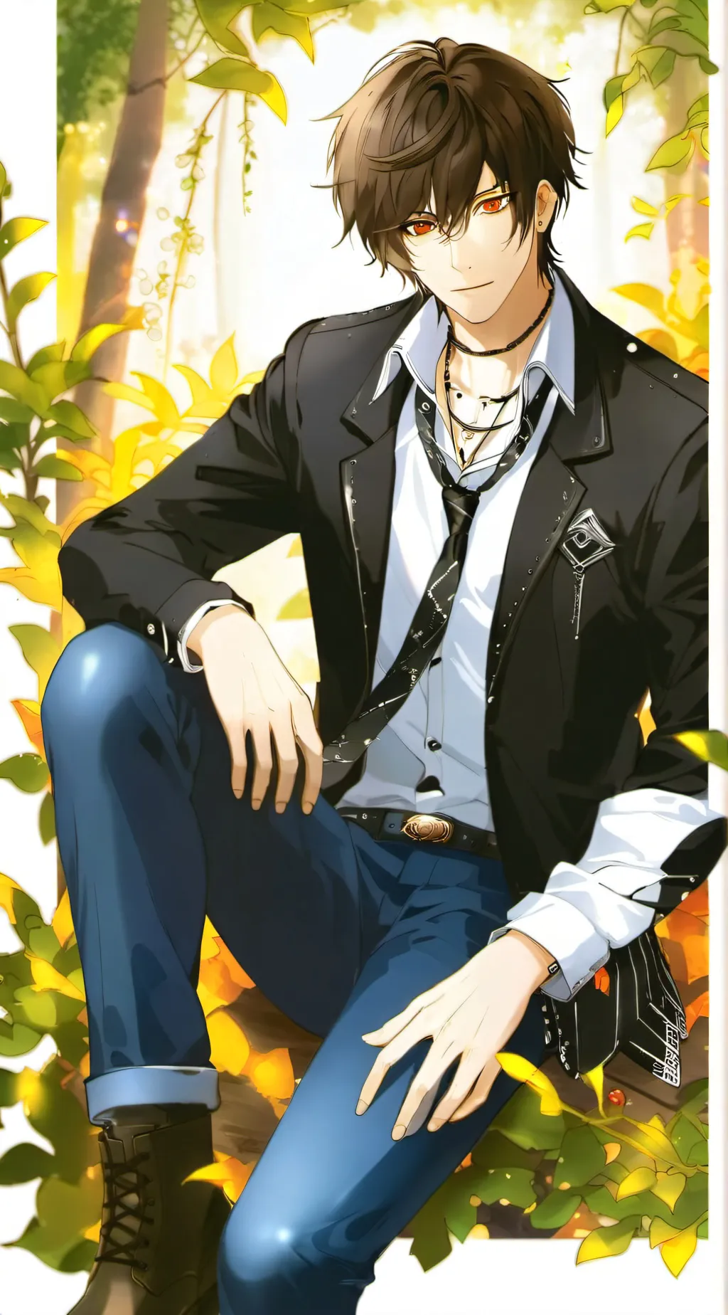 ai character: Jacke background