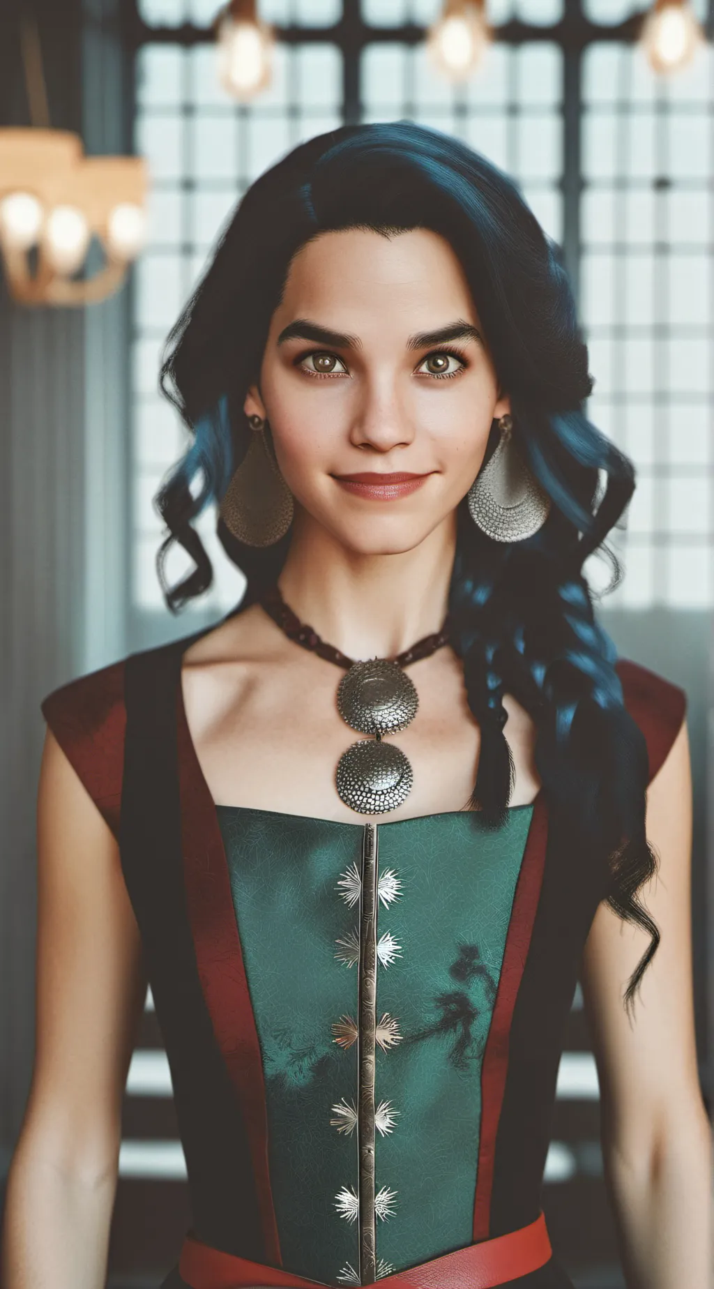 ai character: evie background