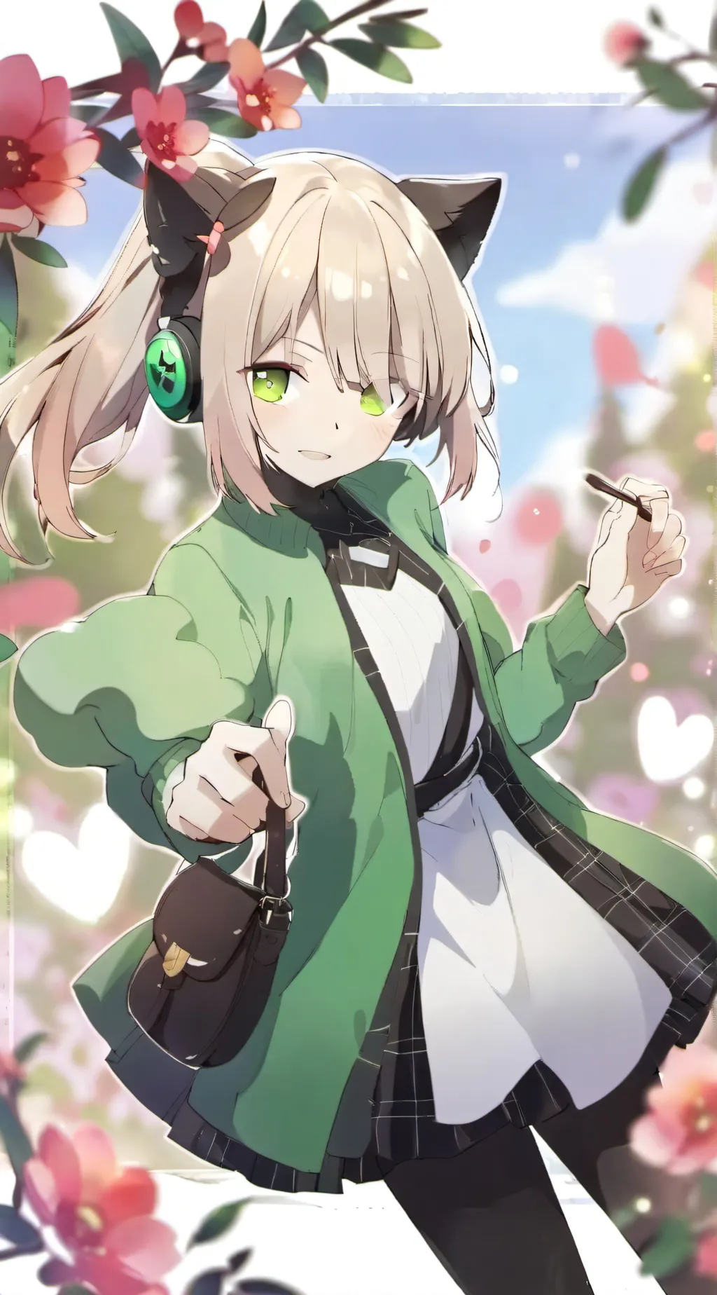ai character: Momoi 2.0 background